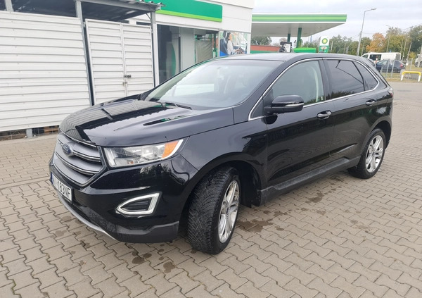 Ford EDGE cena 84900 przebieg: 130000, rok produkcji 2018 z Warszawa małe 191